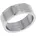 Ring für Edelstahl 8 mm silber Geschenkidee kommt in Box 2100661