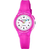 Calypso Kinderuhr »Sweet Time, K6069/1 Armbanduhr - Magenta/Weiß