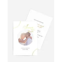 Karten zur Hochzeit selbst gestalten mit Spruch und Fotos im Onlinedesigner bei Meine-Kartenmanufaktur.de