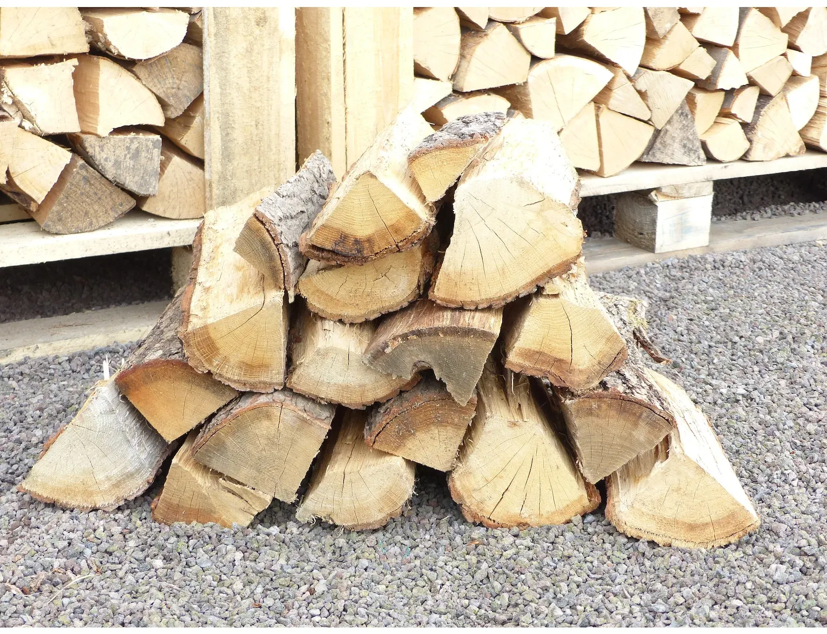 20 Kg Feuerholz Kaminholz Brennholz Eiche trocken Premiumqualität