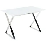 Beliani Attica 120 x 75 x 70 cm weiß/silber