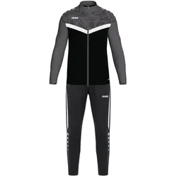 JAKO Iconic Polyesteranzug 801 - schwarz/anthrazit XL