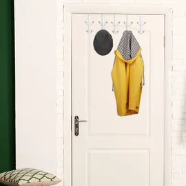 Relaxdays Türhaken 5er Set Skandinavisch Weiß