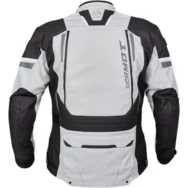 Germot InsideOut Motorrad Textiljacke, schwarz/anthrazit/rot, 4XL