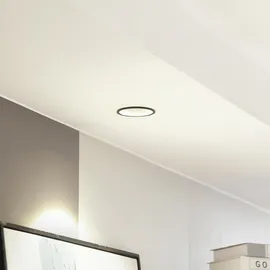 ARCCHIO Einbaustrahler 1 x 6 W LED rund schwarz