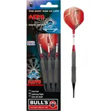 BULL'S Aero Soft Dart 18g, Schwarz