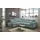 Sofa.de Eckcouch Chenille 2-Sitzer Blau