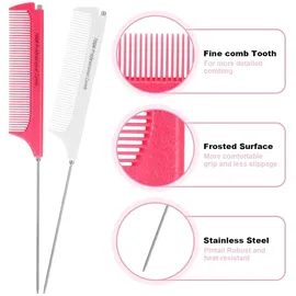 tucnoeu 2er Set Weiß Rosa - Friseur