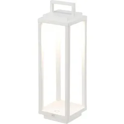 ab+ by Abert Resort tragbare Tischleuchte weiss