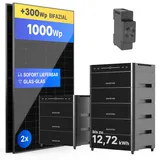 Balkonkraftwerk mit Marstek Venus A - 1000Wp/4,24kWh - Mini-PV-Anlage