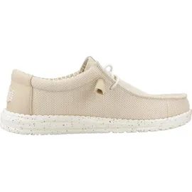HEYDUDE Wally Stretch Sox Herren Beige/Orange 42