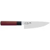 KAI Seki Magoroku Red Wood Kochmesser 15 cm rot/weiß/roségold