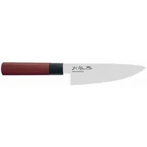 KAI Seki Magoroku Red Wood Kochmesser 15 cm rot/weiß/roségold