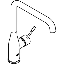 Grohe Essence Einhebelmischer Hard Graphite