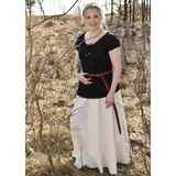 Battle-Merchant Mittelalterlicher Rock Damen Natur/Weiß  XXL