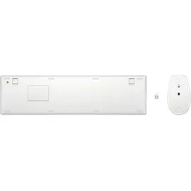 HP 655 Wireless Keyboard and Mouse Combo, weiß, USB, DE (860P8AA#ABD)