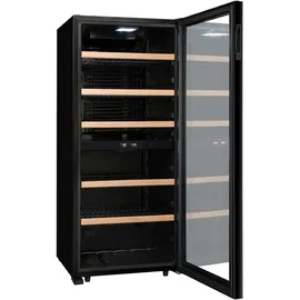 LA SOMMELIERE La Sommelière LS102DZBLACK (schwarz) Weintemperierschrank