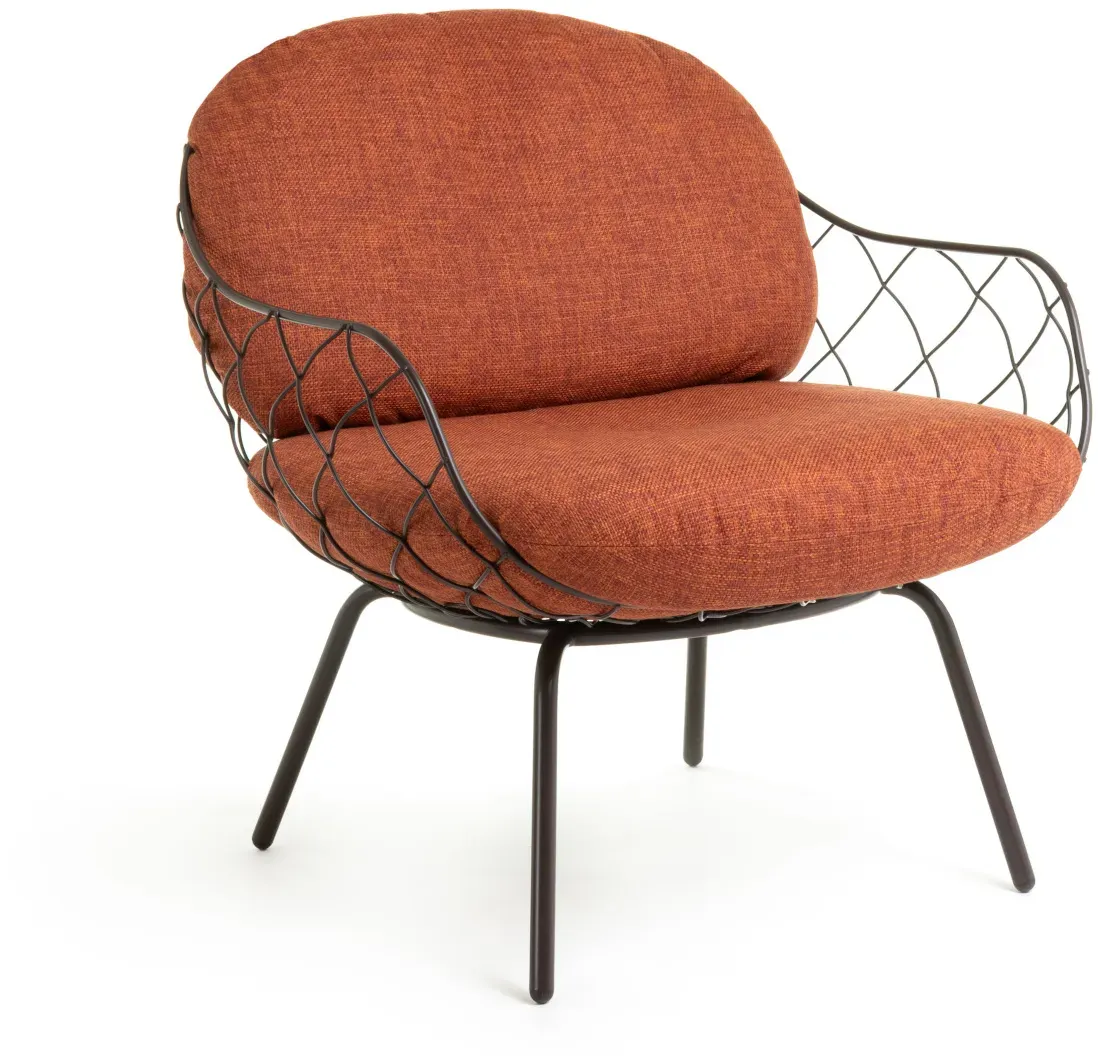 Magis Piña Outdoor Sessel, marrone / orange