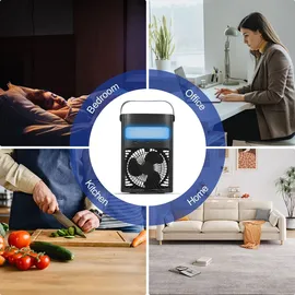 cyslmuk Tragbarer Klimaanlagen-Kuehlventilator 700 ml mobil