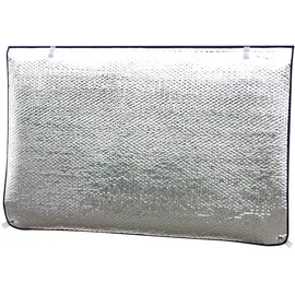 Hindermann Thermomatte für Wohnwagenfenster 90 x 55 cm Silber