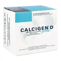 CALCIGEN D forte 1000mg/880 internationale Einheiten