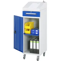Rau Beistellschrank Stehpult 02, B450xT520xH1235/1345mm, mobil