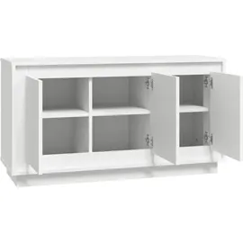 vidaXL Sideboard 102 x 55 x 35 cm Weiß