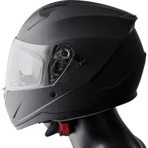 Gms GMS, Motorradhelm, Hexago, Integralhelm - Matt-Schwarz - L