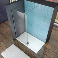 80x200cm Walk in Duschabtrennung 8mm Nanoglas Duschtrennwand Duschkabine Dusche