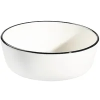 ID Fine Schalen Modest Black Stolt weiß 10,0 cm, 24 St.