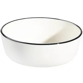 ID Fine Schalen Modest Black Stolt weiß 10,0 cm, 24 St.