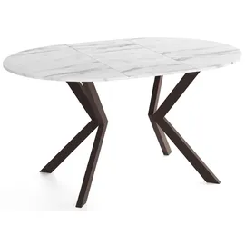 WFL GROUP Valio Ø 130 cm weiß