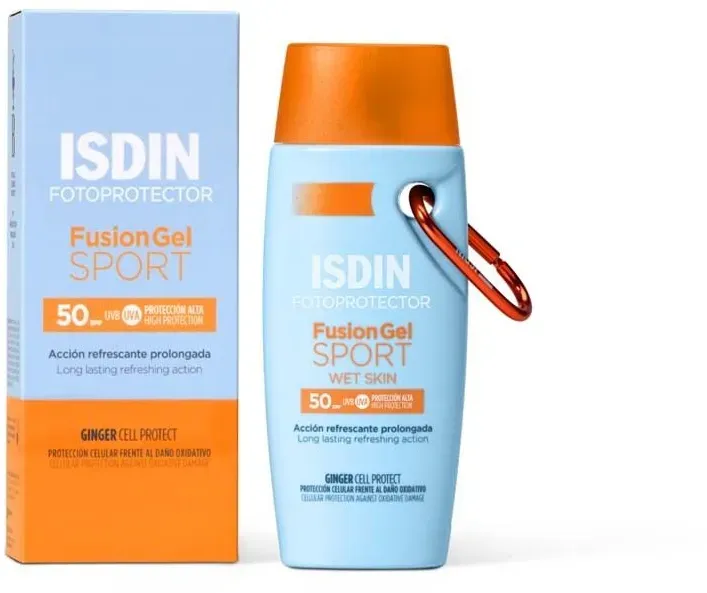 Isdin FusionGel Sport Lsf50 extra wasserfest und schweißbeständiger Sonnenschutz mit ultraleichter Gel-Textur