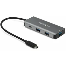 Startech StarTech.com 4-Port USB-C-Hub (mit Stromversorgung, 10 Gbit/s, 3 x USB-A- und 1x 25 cm USB-C Anschlusskabel)