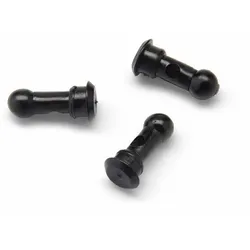 100% Forecast Tear-Off Pin Kit, schwarz