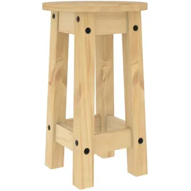 vidaXL Barhocker 2 Stk. Massivholz Kiefer