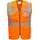 PORTWEST Madrid Mesh AIR EXEKUTIV WESTE, Größe: XXXL, Farbe: Orange,