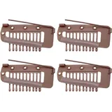 Perücken-Snap-Clips,Haarverlängerungs-Clips, Haarverlängerungs-Perücken, Schnapp-Clips, Kamm - Kleine Snap-Perücke-Zubehör-Clips für Damen-Haarverlängerungen zum Selbermachen