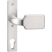 Edi Schlosskasten-Griff 1317/1020 Alu.Aufnahme M12 grau