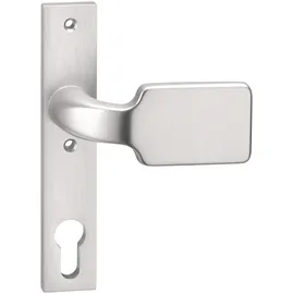 Edi Schlosskasten-Griff 1317/1020 Alu.Aufnahme M12 grau