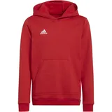 adidas Entrada 22 Kapuzenpullover Kinder rot Team Power Red - 5-6 Jahre