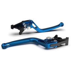 LSL Bremshebel BOW R17, blau/silber, silber