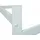 Interlink Inter Link - Schreibtisch aus massivem Kiefernholz - Computertisch - Arbeitsplatz -Bürotisch - Robust, Stabil und Zeitlos - Mit Kabelloch 110x68,50x76-91 cm