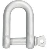 Kleinsorge Schäkel gerade Form 6 mm Tragfähigkeit 100 kg 50 Stück