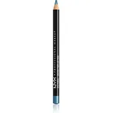 NYX Professional Makeup Eye Pencil Präziser Eyeliner Farbton 910 Satin Blue