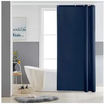 Furlinic Duschvorhang 80 x 180 cm dunkelblau