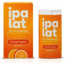 Dr. Pfleger Arzneimittel Ipalat Vitaminpastille Orange-Ingwer Tabletten 40 St.