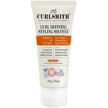CURLSMITH Curl Defining Styling Soufflé - Mittlerer Halt Veganes Styling-Gel für welliges, lockiges Haar (59ml)