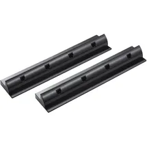 EnjoySolar SolarV enjoysolar® ABS Haltespoiler Halterung sepzial für Wohnmobile Caraven Boot (2er Set Haltespoiler 550mm black)
