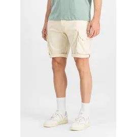 Alpha Industries Crew Short", Für Cargos, Jet stream white, 34